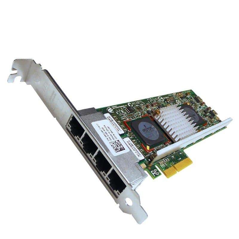 Broadcom Quad Port 5709 Gigabit PCIe Network Card NIC