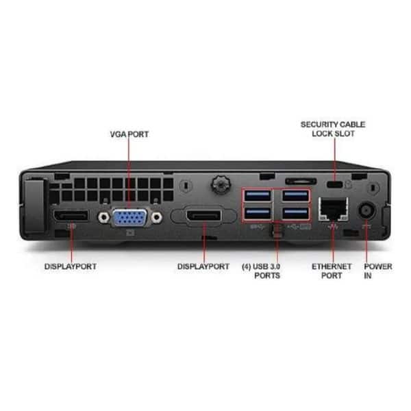 HP 800 G2 Mini PC Core i3 – 6th Gen