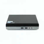Front image of hp prodesk hp 400 g4 tiny cpu
