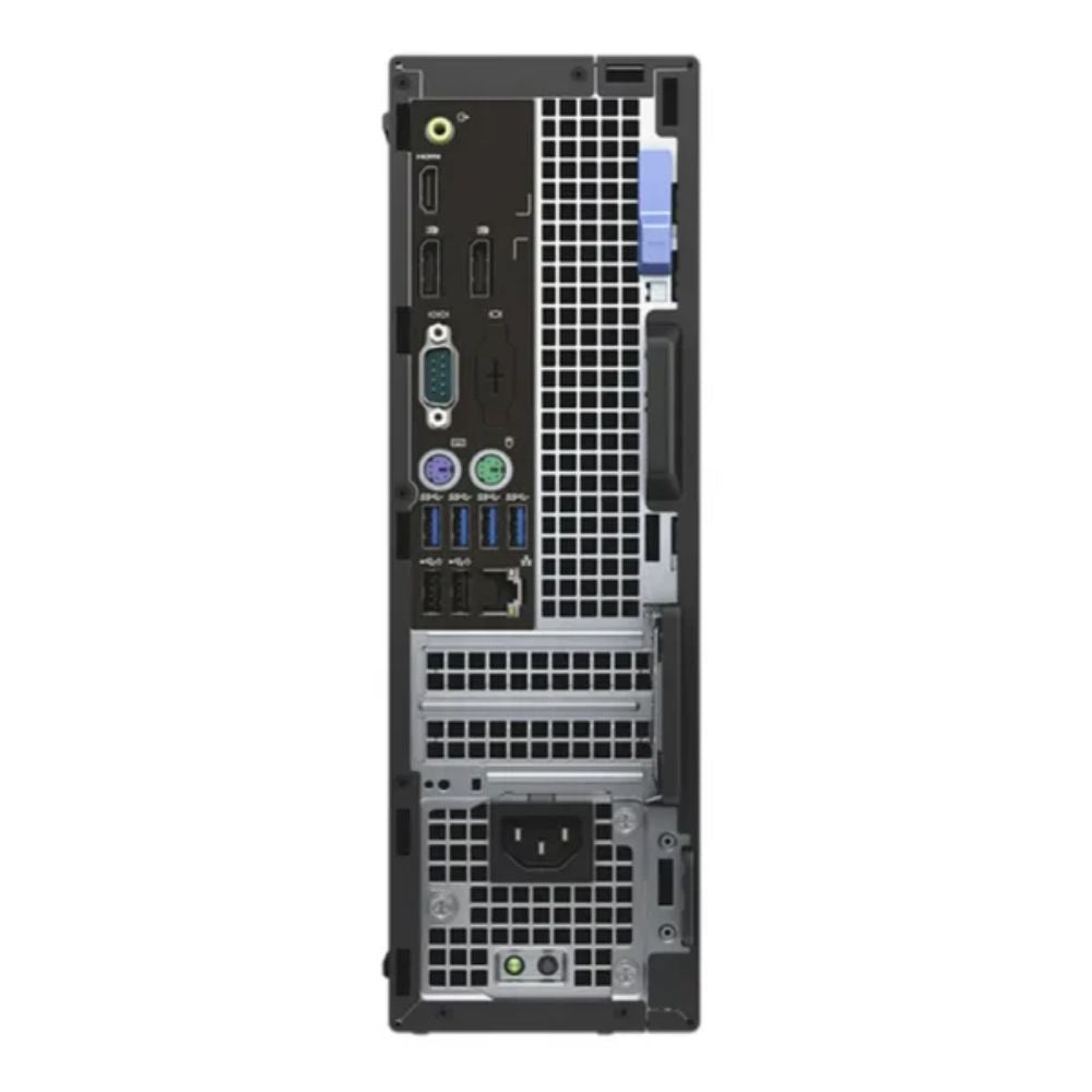 Refurbished Dell Optiplex 7050 SFF Back Image