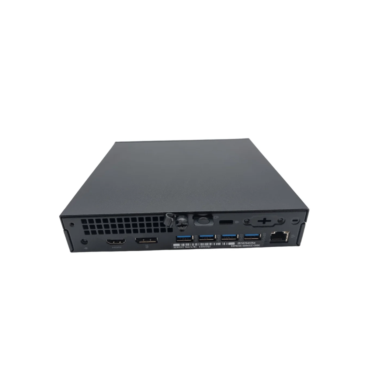 Dell OptiPlex 7050 Tiny Mini PC side and rear port view