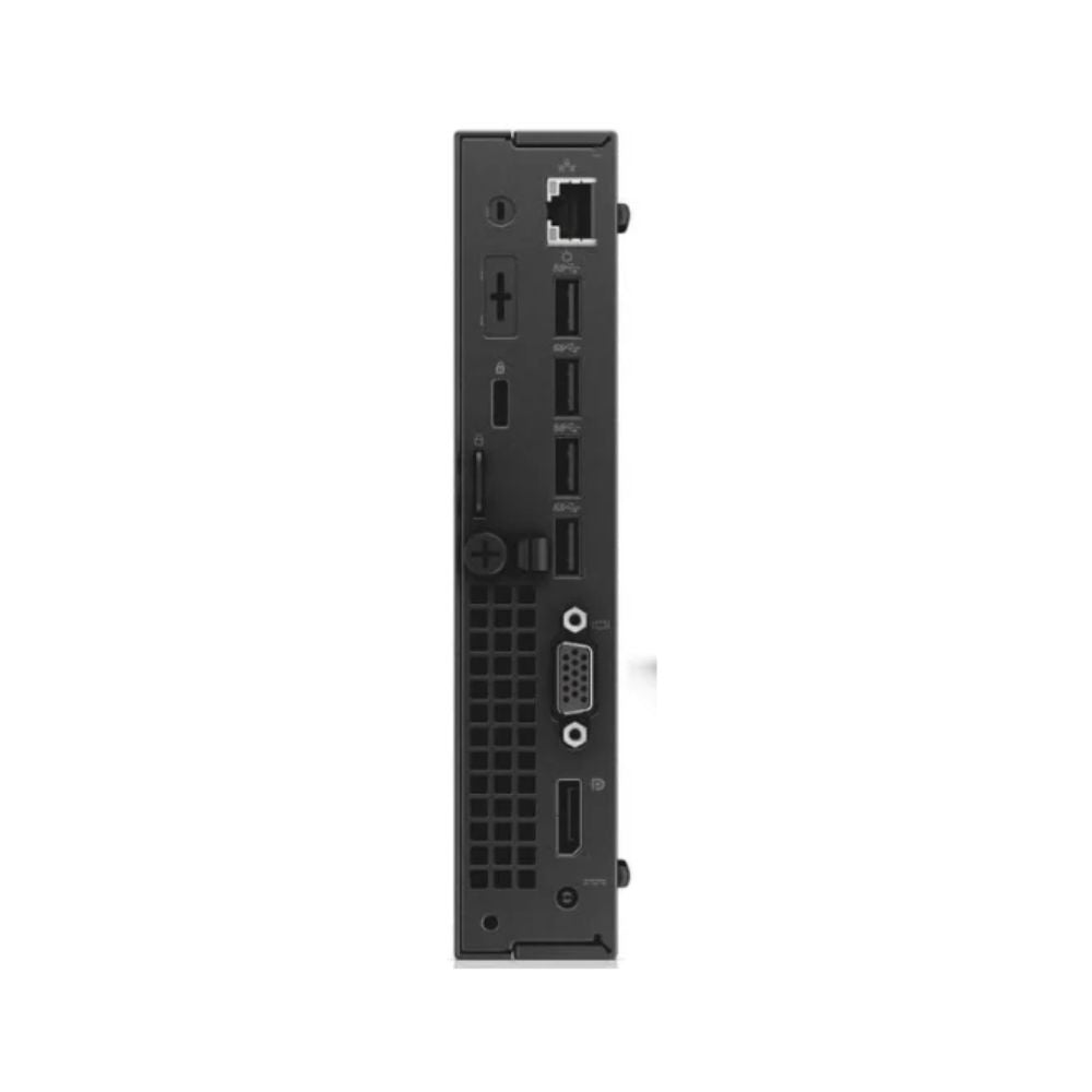Dell OptiPlex 9020 Tiny PC back panel ports USB DisplayPort VGA LAN
