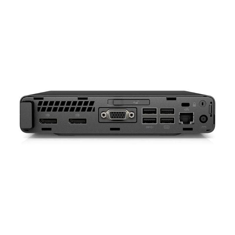 hp prodesk 600 g3 back image intel core i3 7th gen